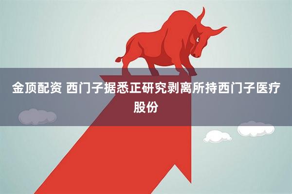金顶配资 西门子据悉正研究剥离所持西门子医疗股份