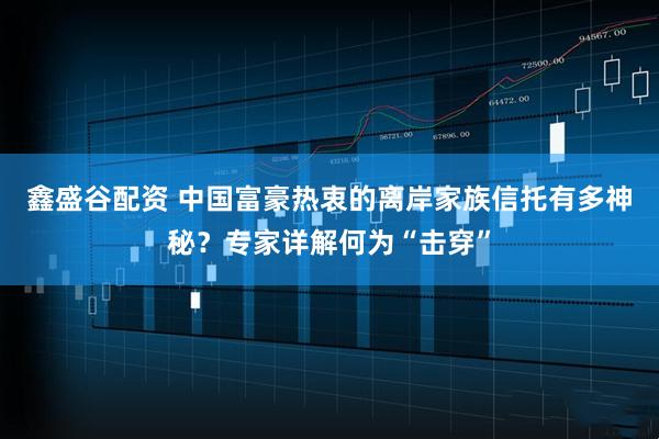 鑫盛谷配资 中国富豪热衷的离岸家族信托有多神秘?专家详解何为“击穿”